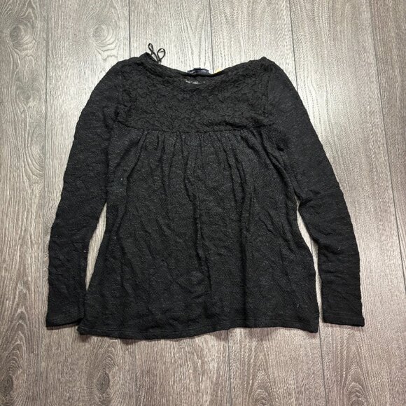 New American Eagle Knit Womens Long Sleeve Shirt XS - Picture 6 of 9